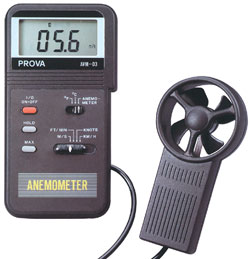 Click image to enlarge - Prova Thermo Anemometer