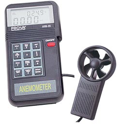 Click image to enlarge - Prova Thermo Anemometer