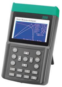 Click image to enlarge - Solar Module Analyzer