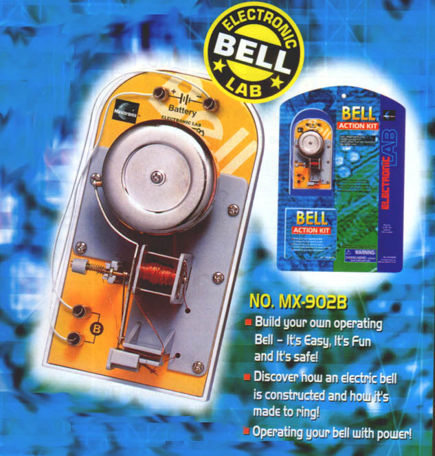 Learn how an electro-magnetic magnet works, and how to use electricity to make a bell ring