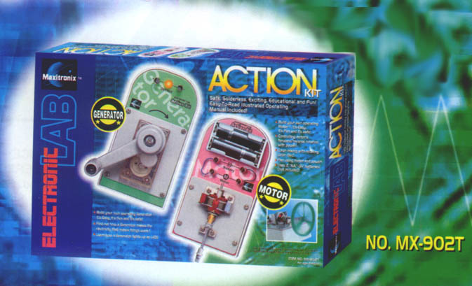 Both the motor and generator kit in one package... extra value!