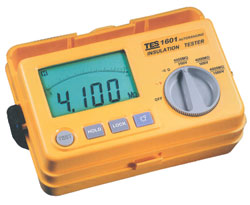 Click image to enlarge - Autoranging Insulation Tester