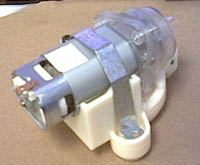 Rear view of Pump