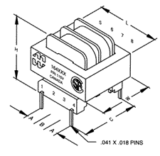 Hammond Mfg. - Power Transformer - 164 Series